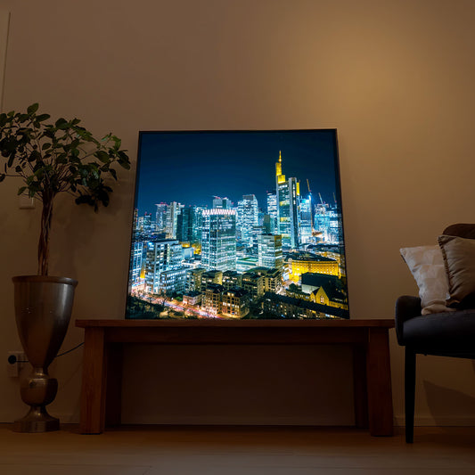 Frankfurt am Main - Skyline bei Nacht