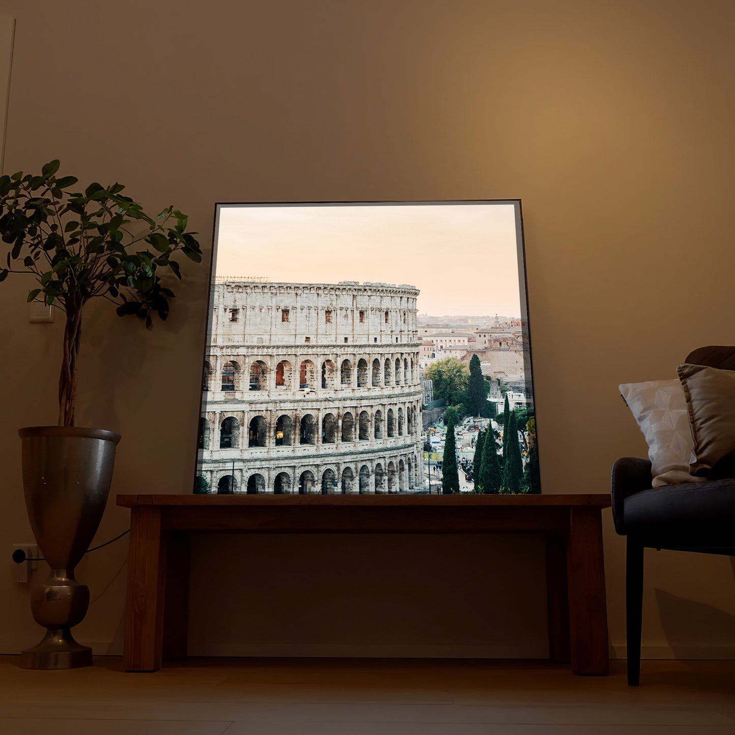 Rom - Collosseum bei Sonnenuntergang
