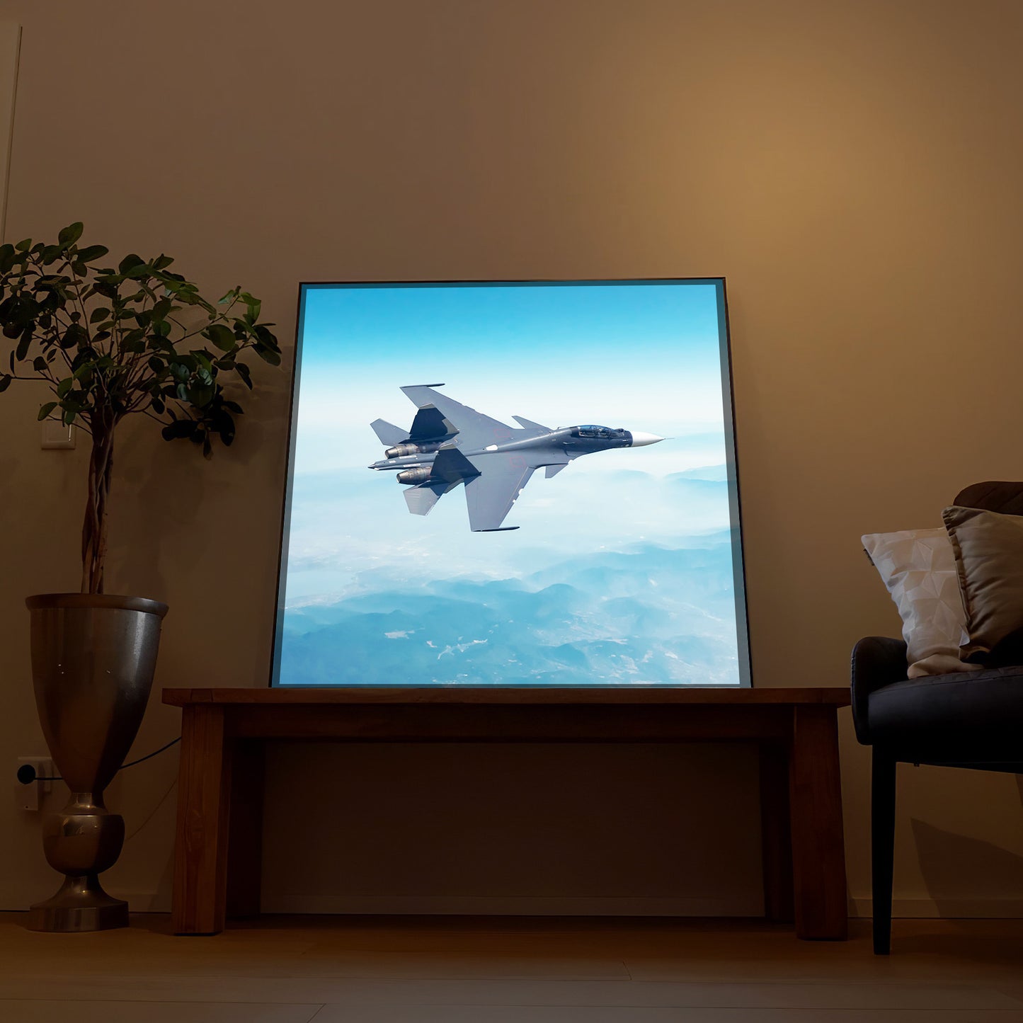 Kampfjet F35 in der Luft