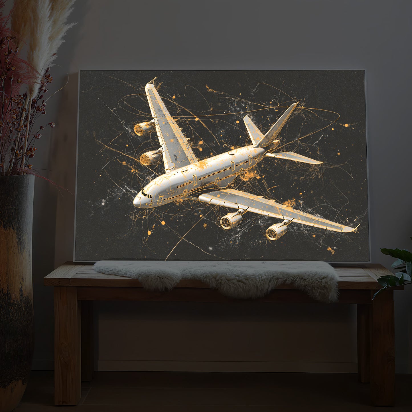 Flugzeug A380 Doppeldecker