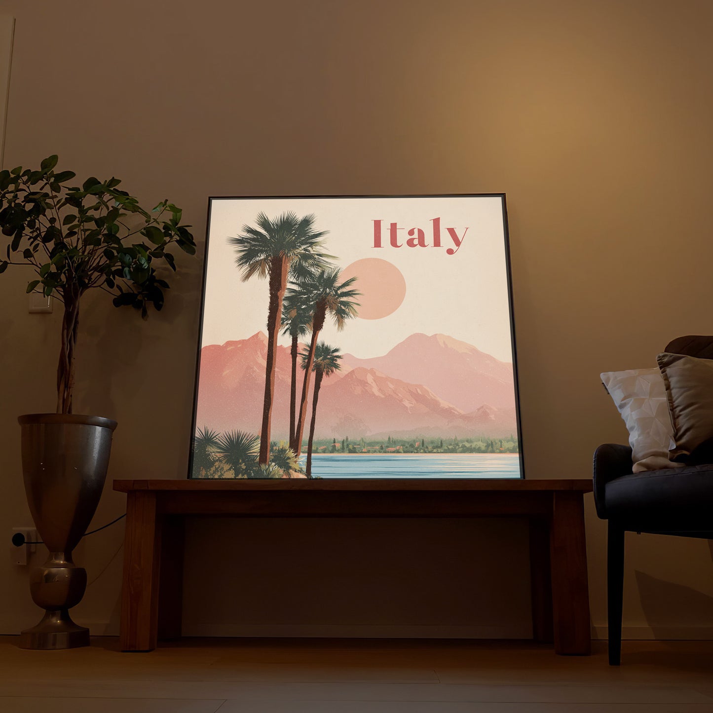 Italien Landschaft Vintage