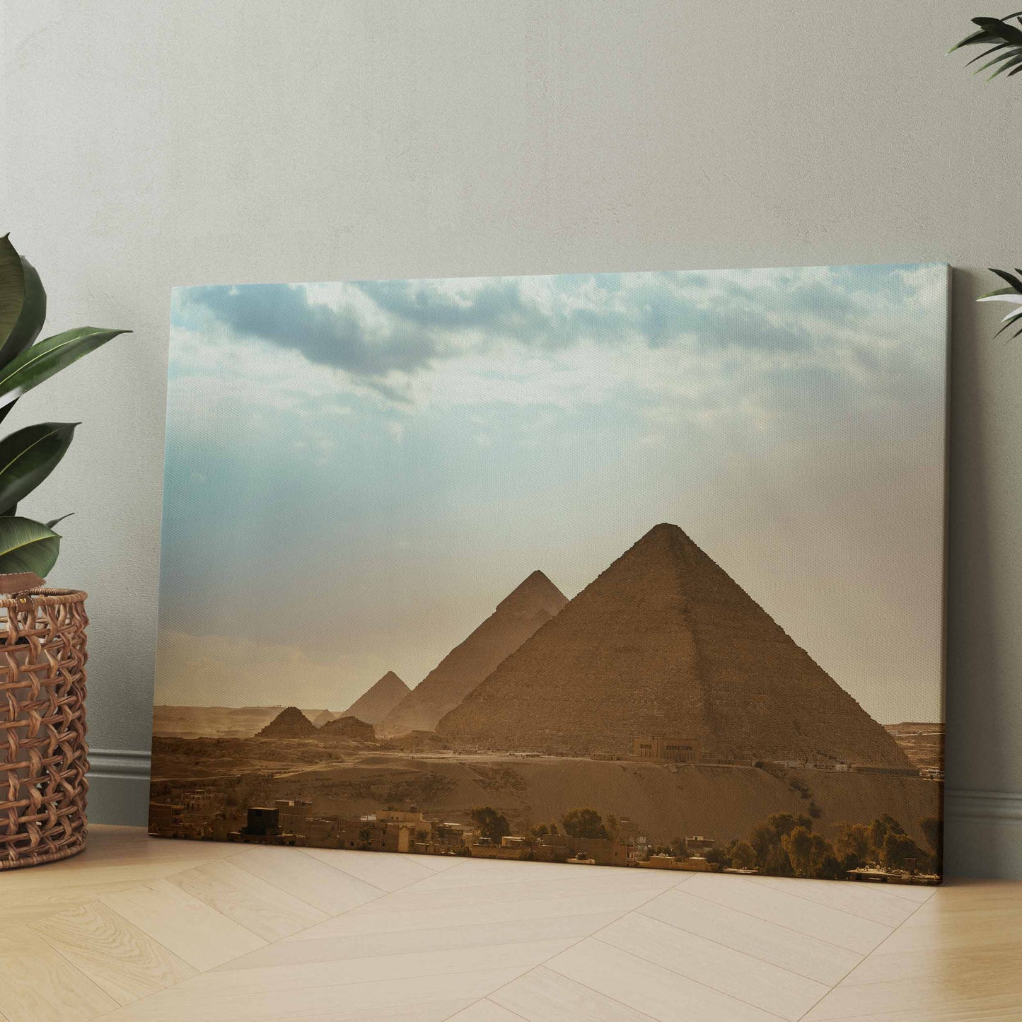 Pyramiden von Gizeh - Ägypten - Poster oder Leinwand