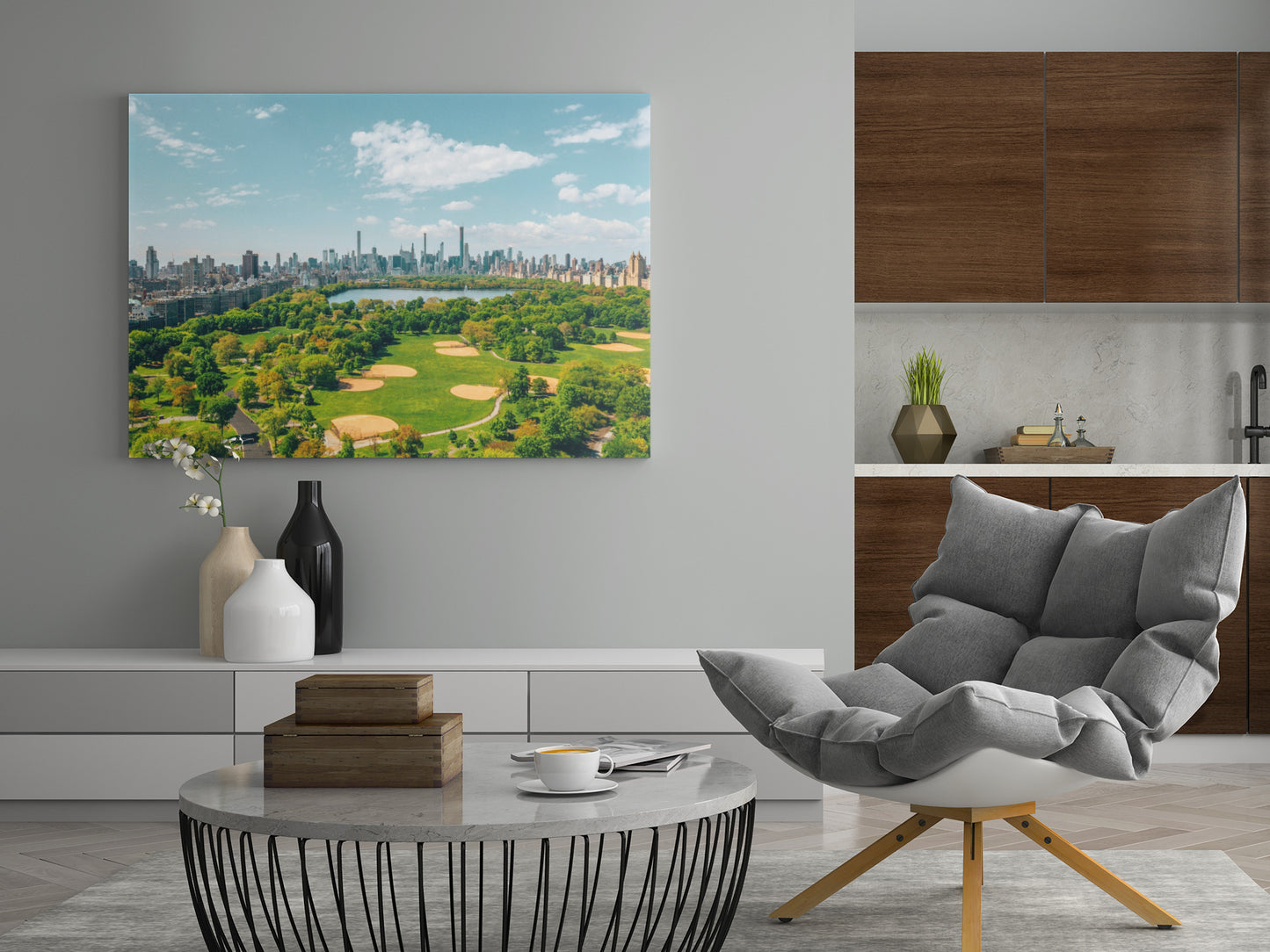 Central Park - New York Manhattan - Poster oder Leinwand