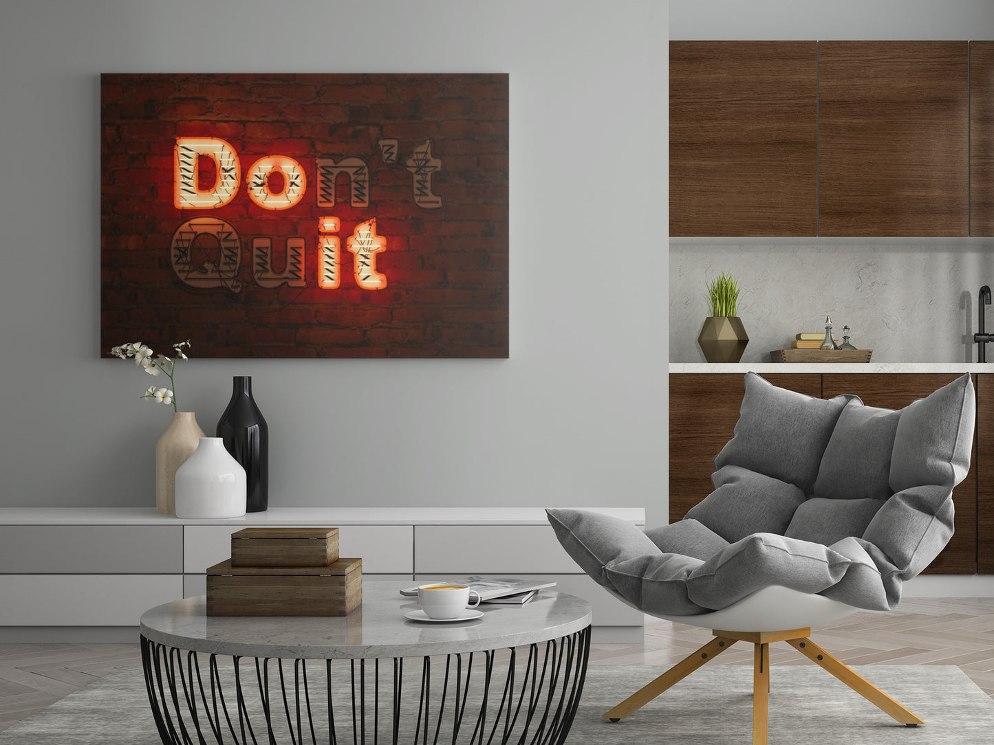 Don't quit - Do it - Poster oder Leinwand