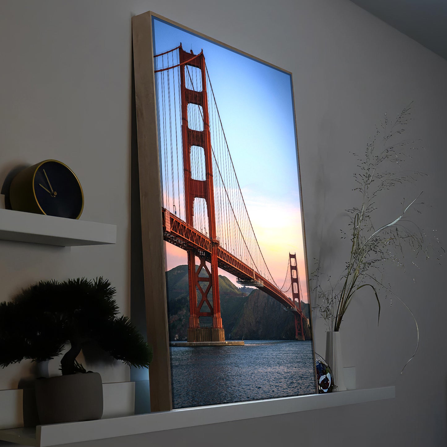 Golden Gate Bridge bei Dämmerung