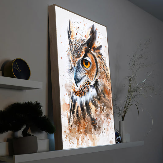 Wald Eule Pastel
