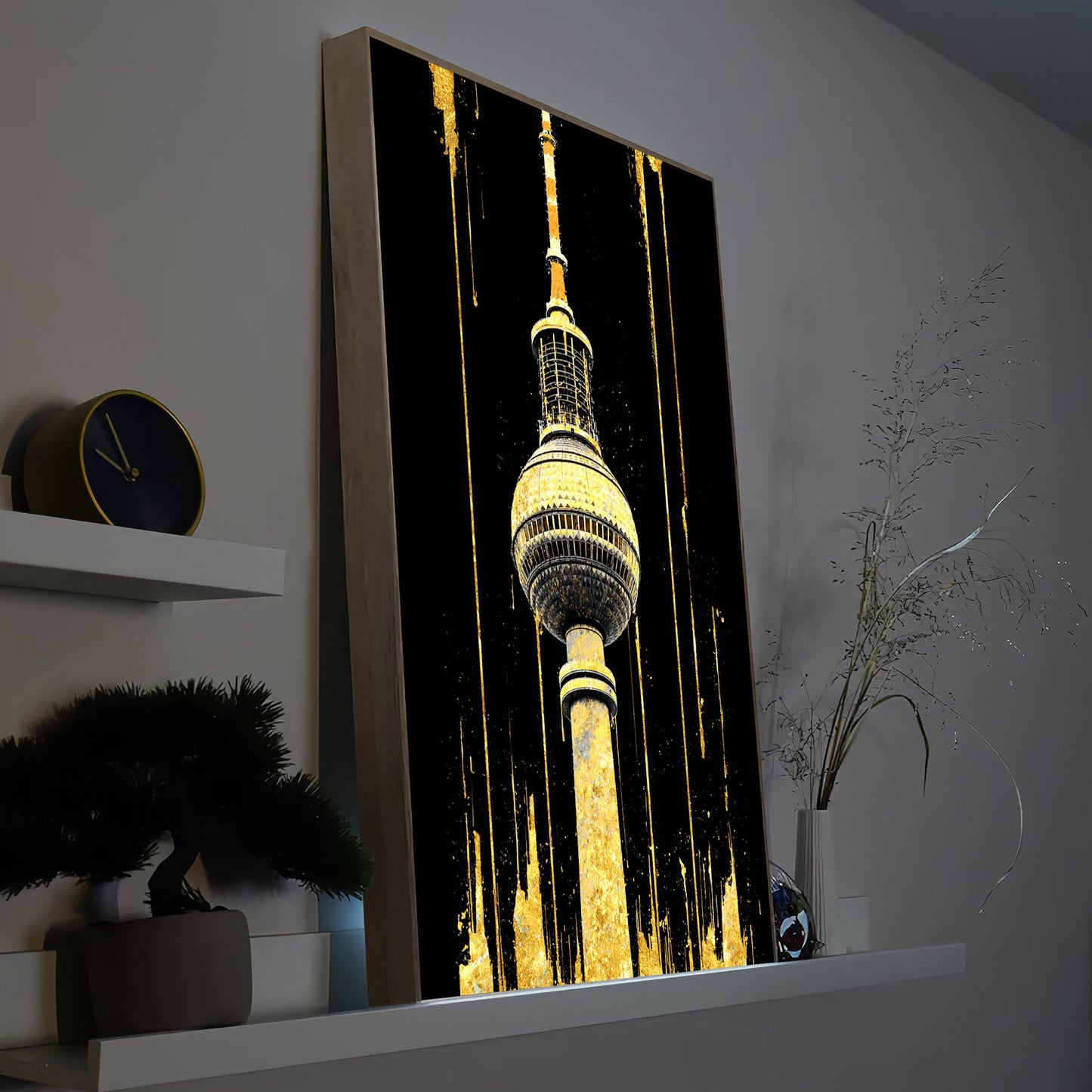 Berliner Fernsehturm Gold