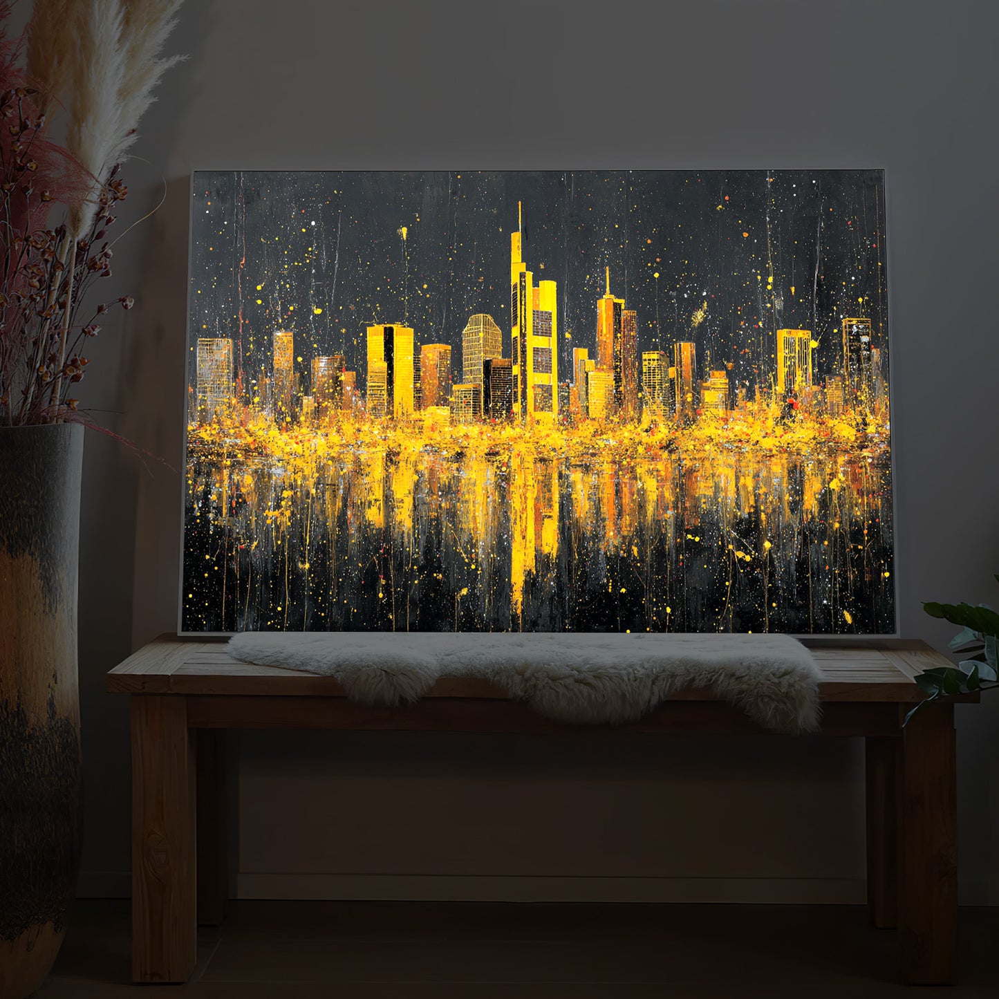 Frankfurt City Skyline