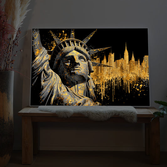 Freiheitsstatue NYC Skyline