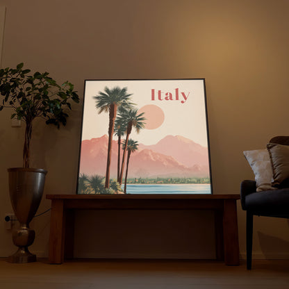 Italien Landschaft Vintage