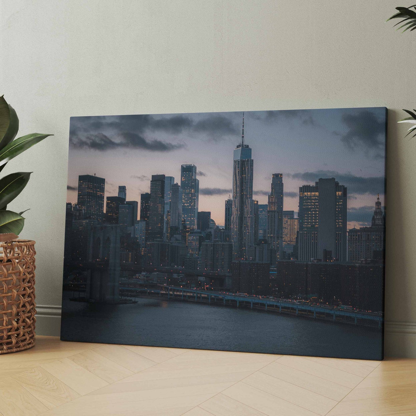 New York Sonnenuntergang - Poster oder Leinwand