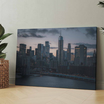 New York Sonnenuntergang - Poster oder Leinwand