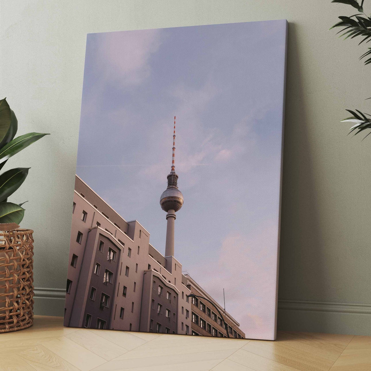 Berlin Fernsehturm - Poster oder Leinwand