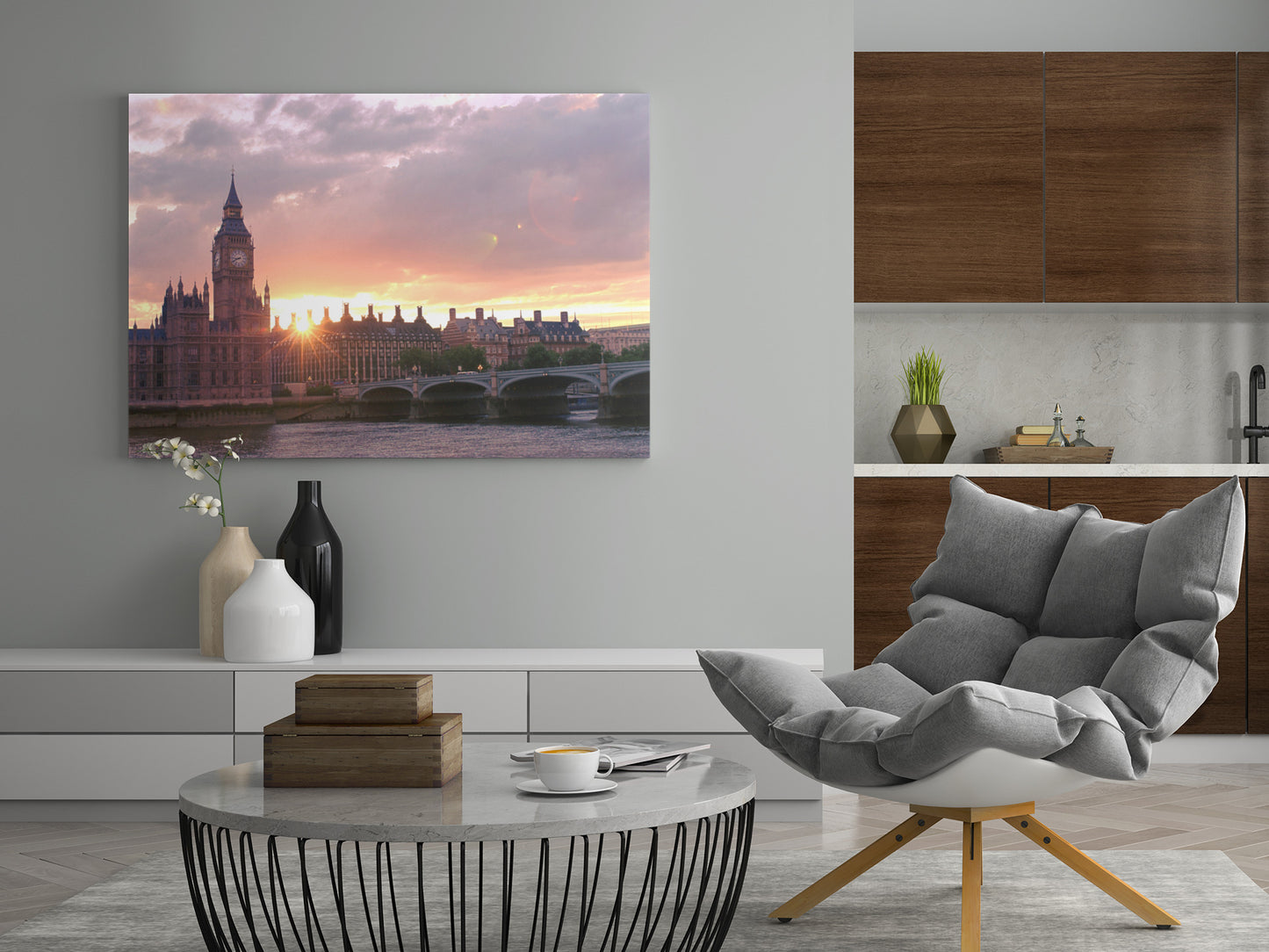 London Big Ben - Poster oder Leinwand