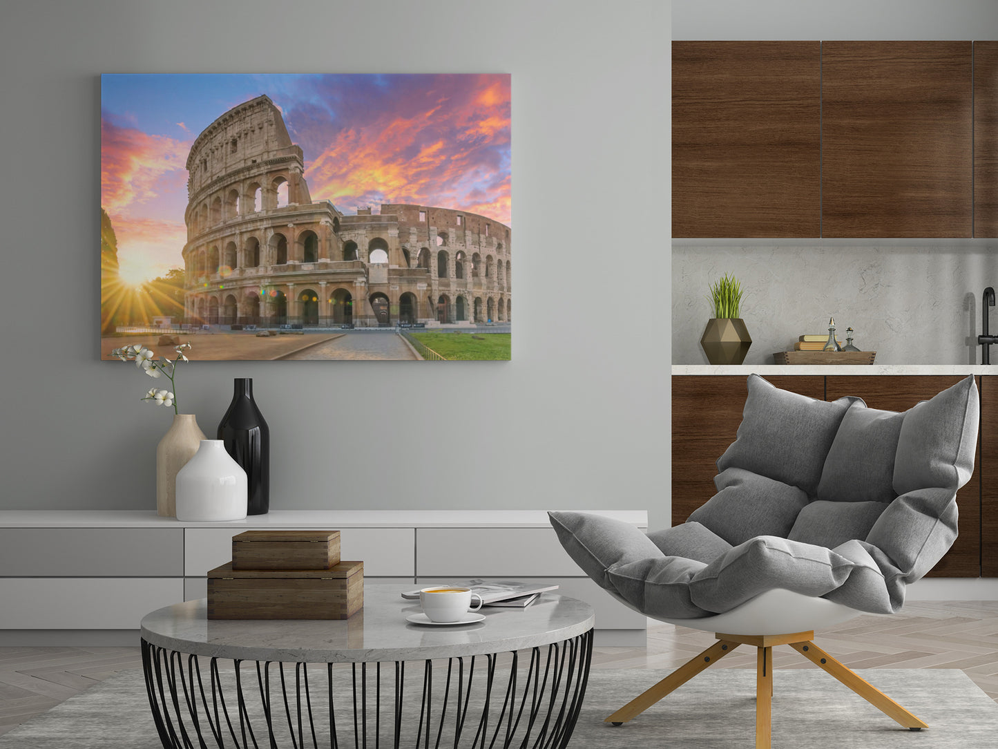 Collosseum in Rom - Poster oder Leinwand