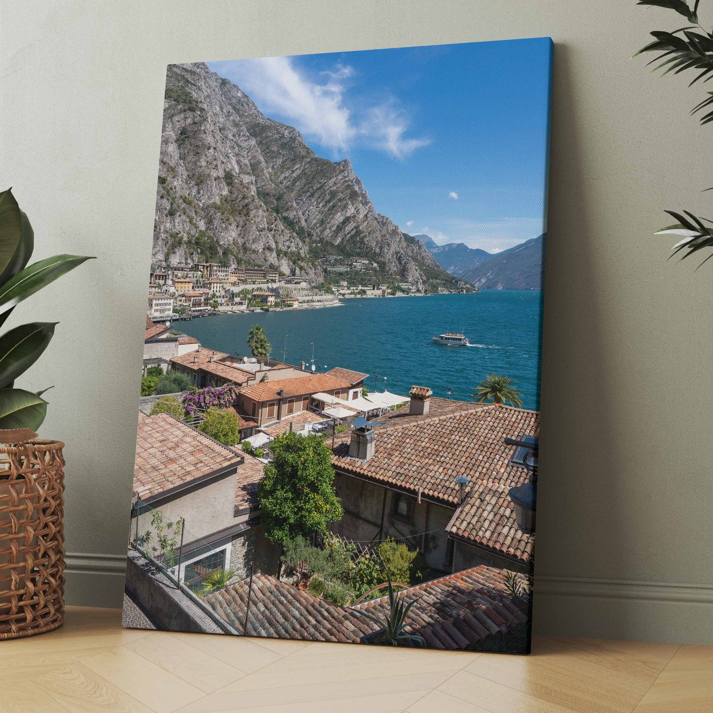 Gardasee - Italien Lago Di Garda - Poster oder Leinwand