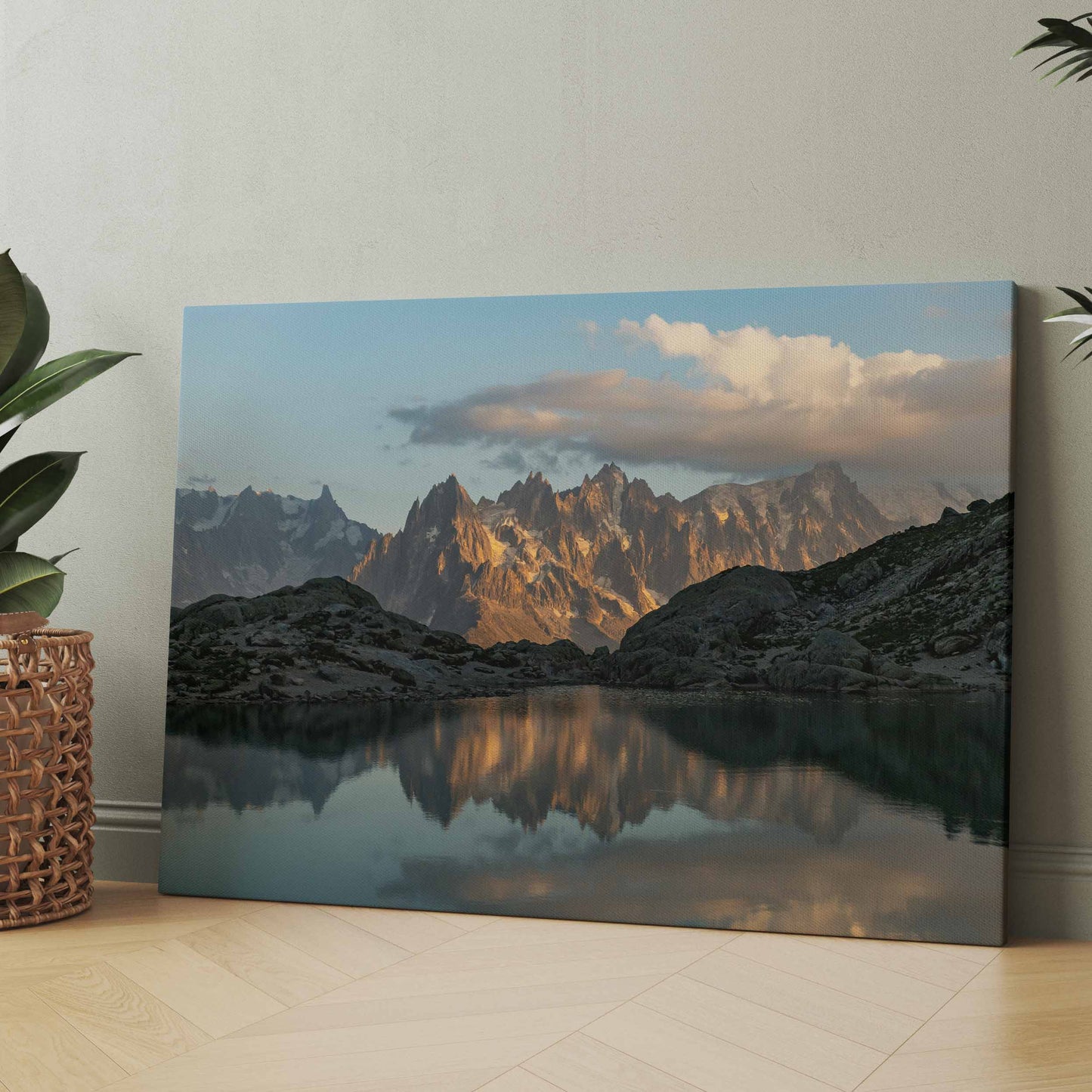 Französische Alpen - Poster oder Leinwand