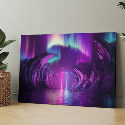 Epic Neon Lights - Poster oder Leinwand
