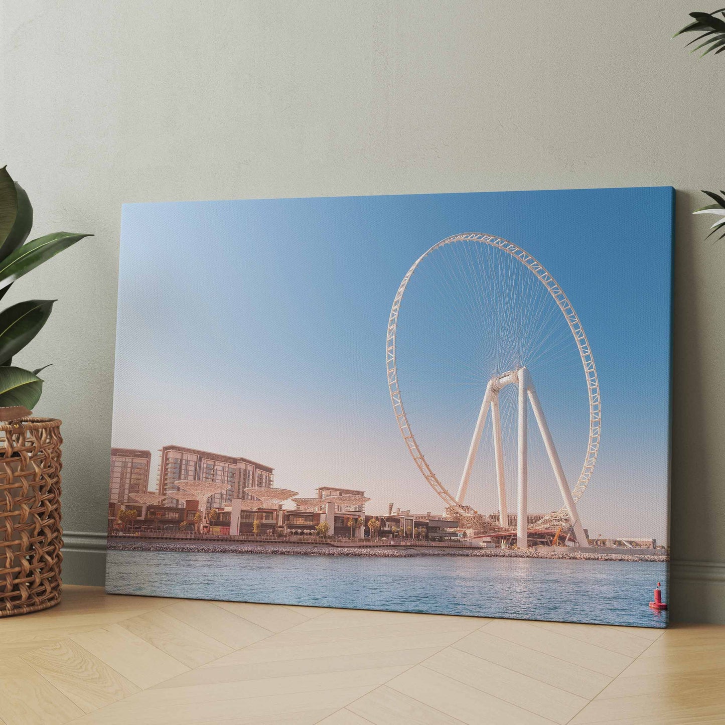 Ain Dubai Riesenrad - Poster oder Leinwand