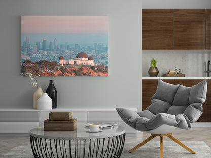Griffith Observatorium Los Angeles  - Poster oder Leinwand