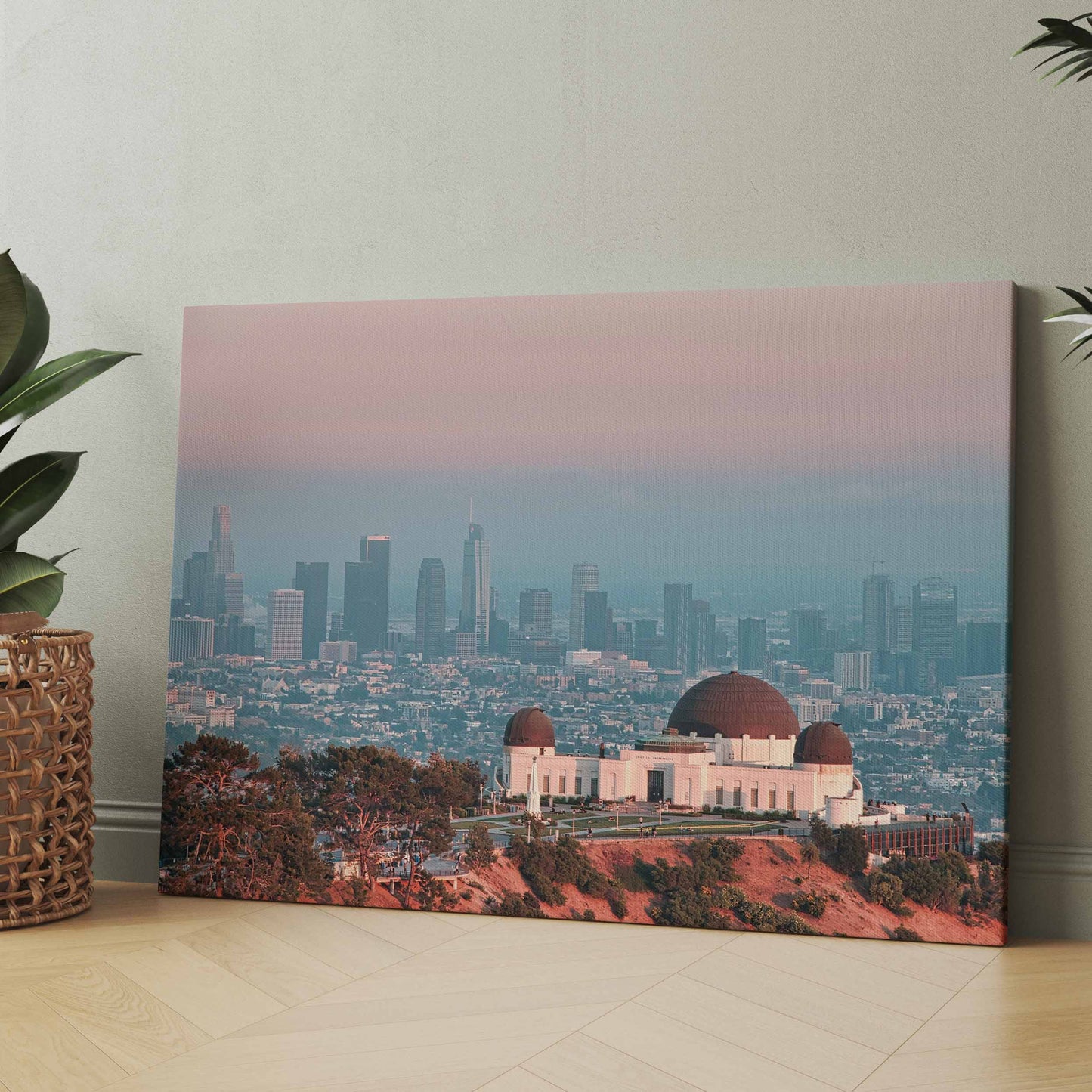 Griffith Observatorium Los Angeles  - Poster oder Leinwand