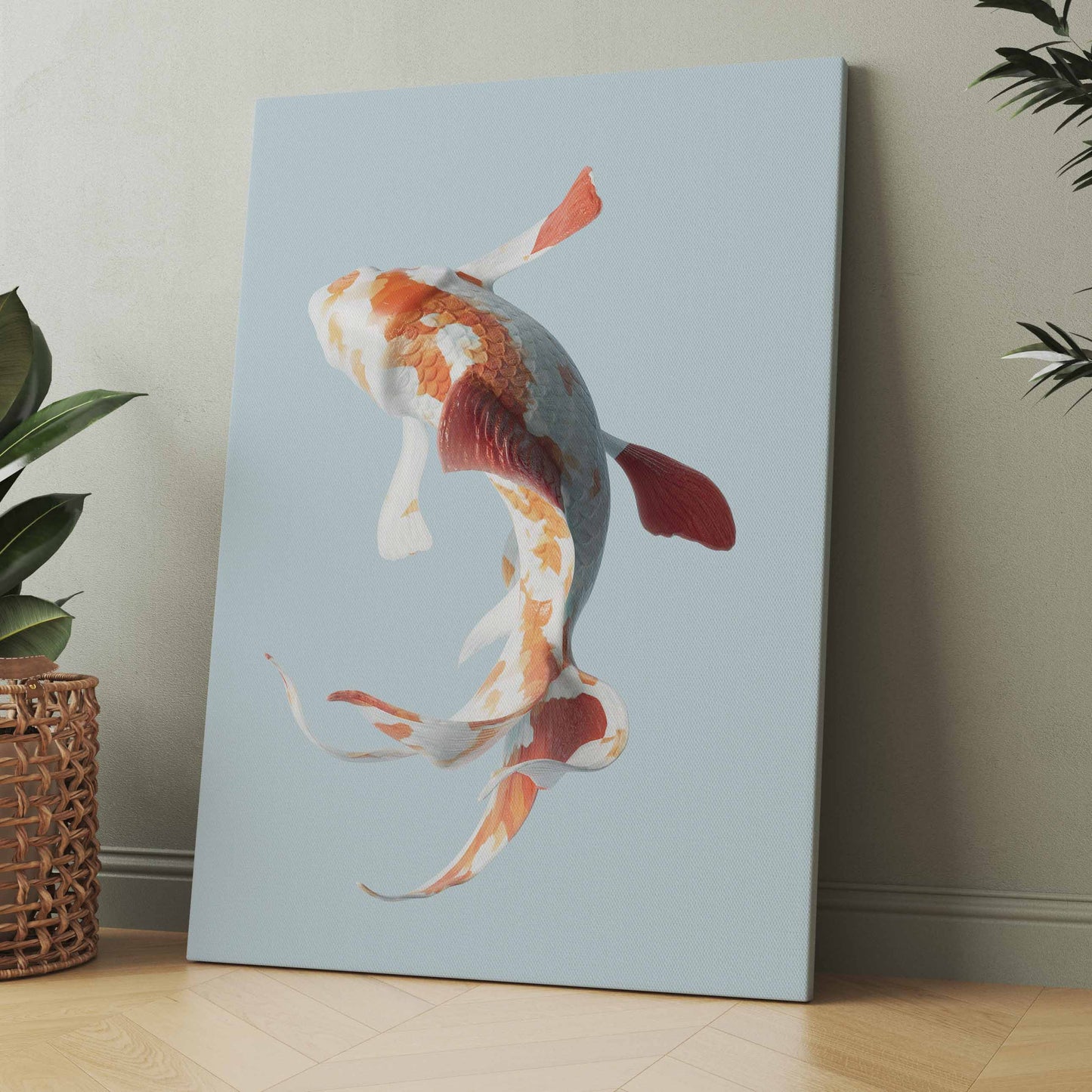 Fisch im Wasser - Poster oder Leinwand