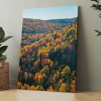 Herbstwald - Poster oder Leinwand