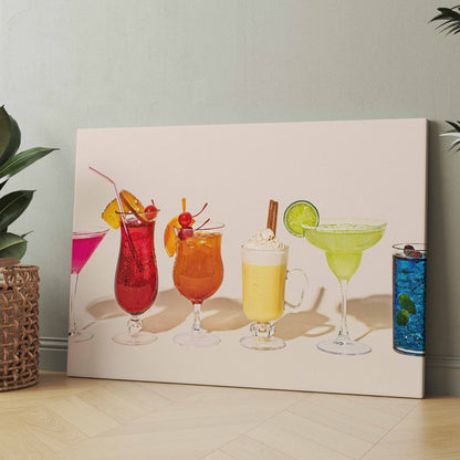 Cocktail Ensemble - Poster oder Leinwand