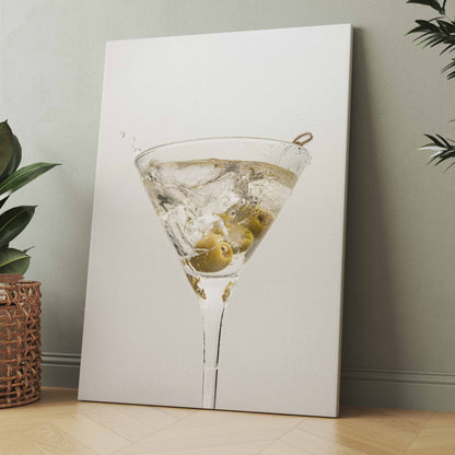 Martini Cocktail  - Poster oder Leinwand