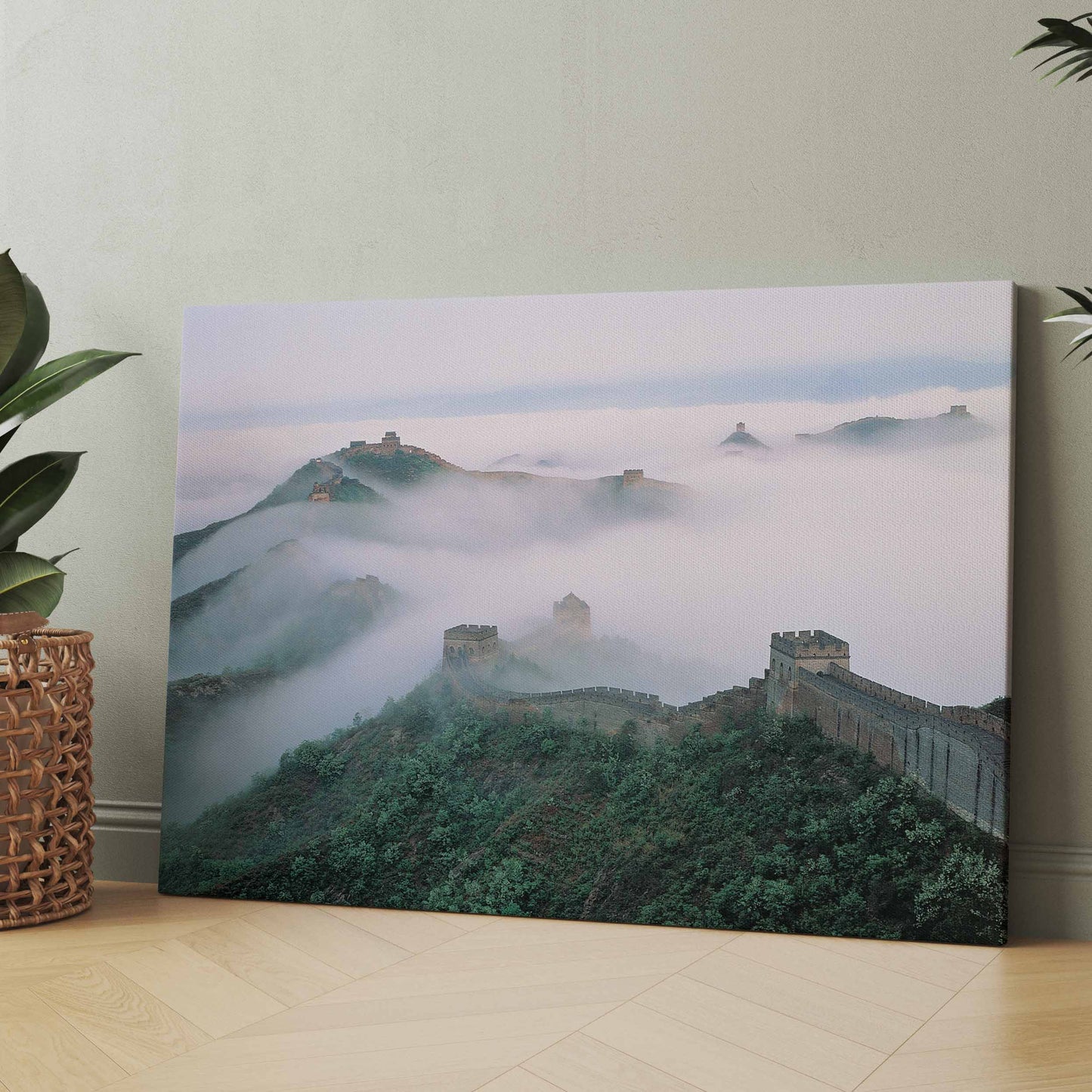 Chinesische Mauer - Poster oder Leinwand