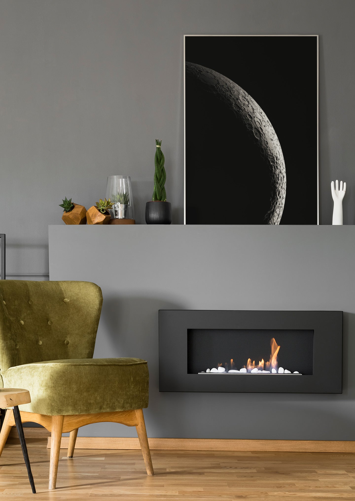 Moon - Poster oder Leinwand