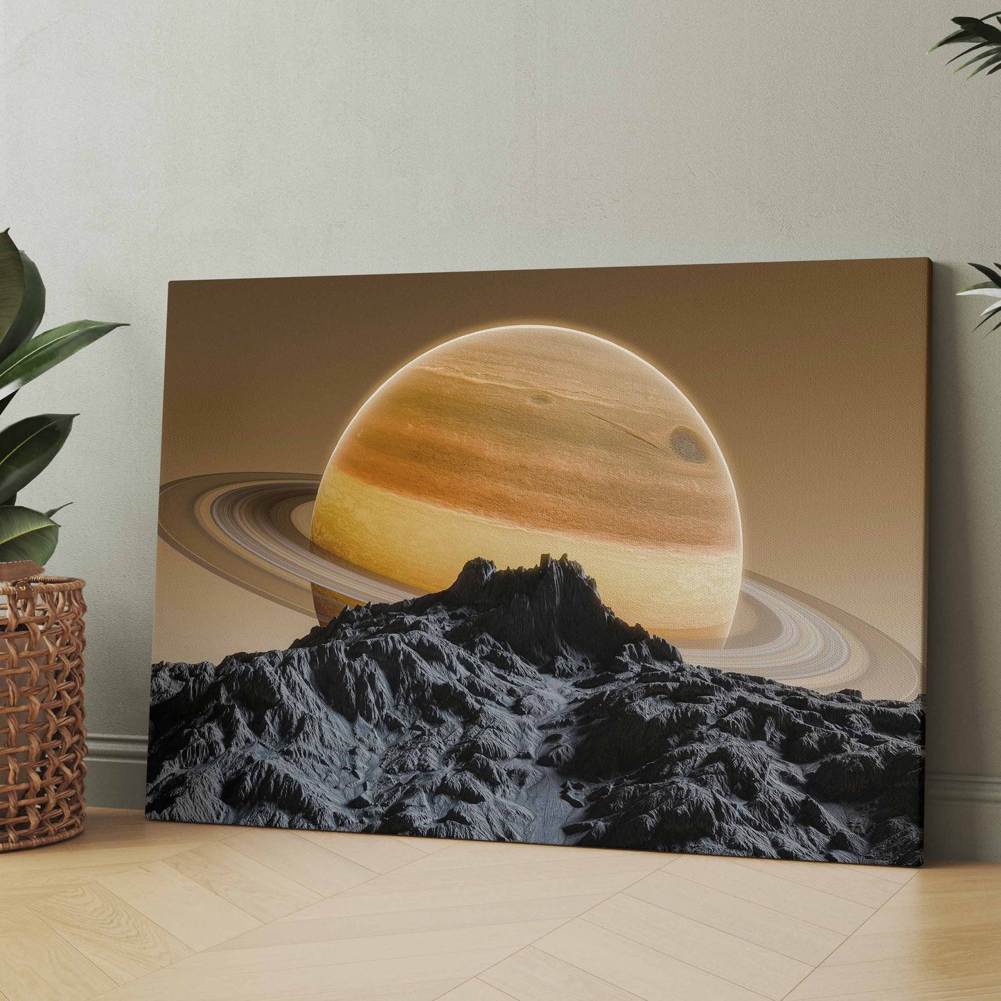 Rising Saturn - Poster oder Leinwand