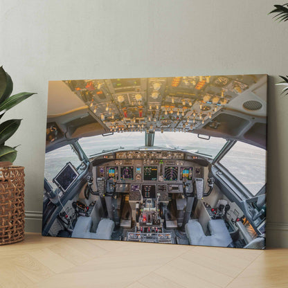 Cockpit - Poster oder Leinwand
