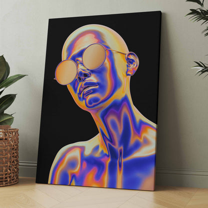 Fluid Men - Poster oder Leinwand