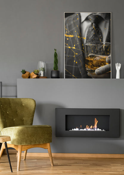 Golden Suit  - Poster oder Leinwand