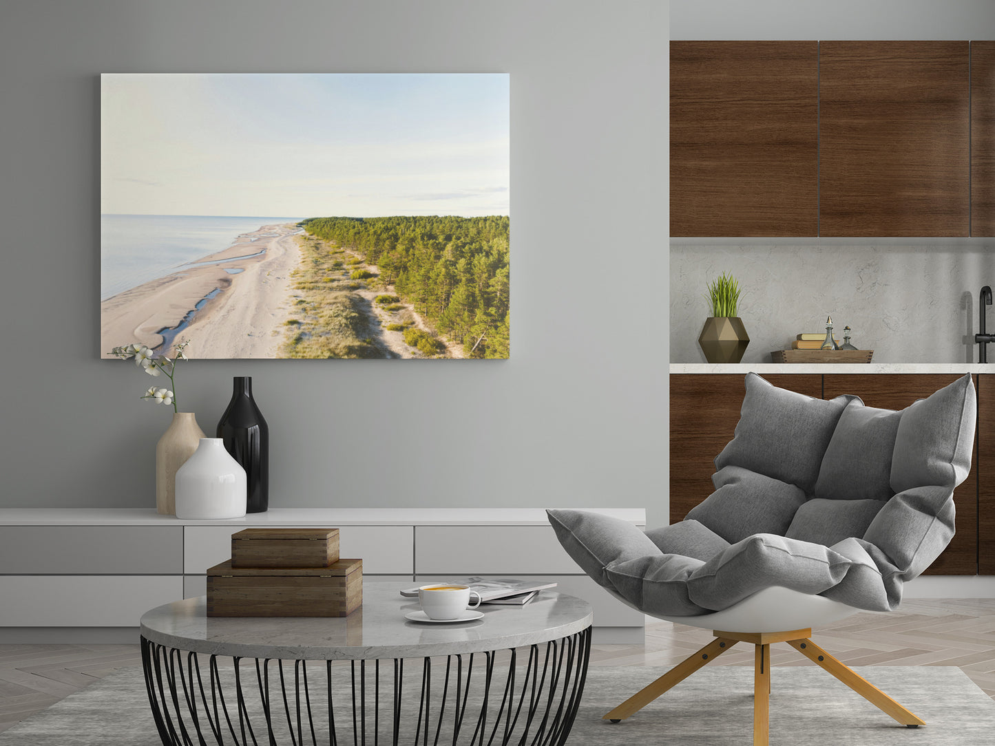 Küste der Ostsee - Poster oder Leinwand