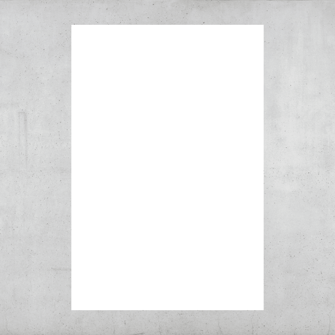 Leinwandtafel mit leerer Bildfläche, hochkant, ohne erkennbaren Rahmen